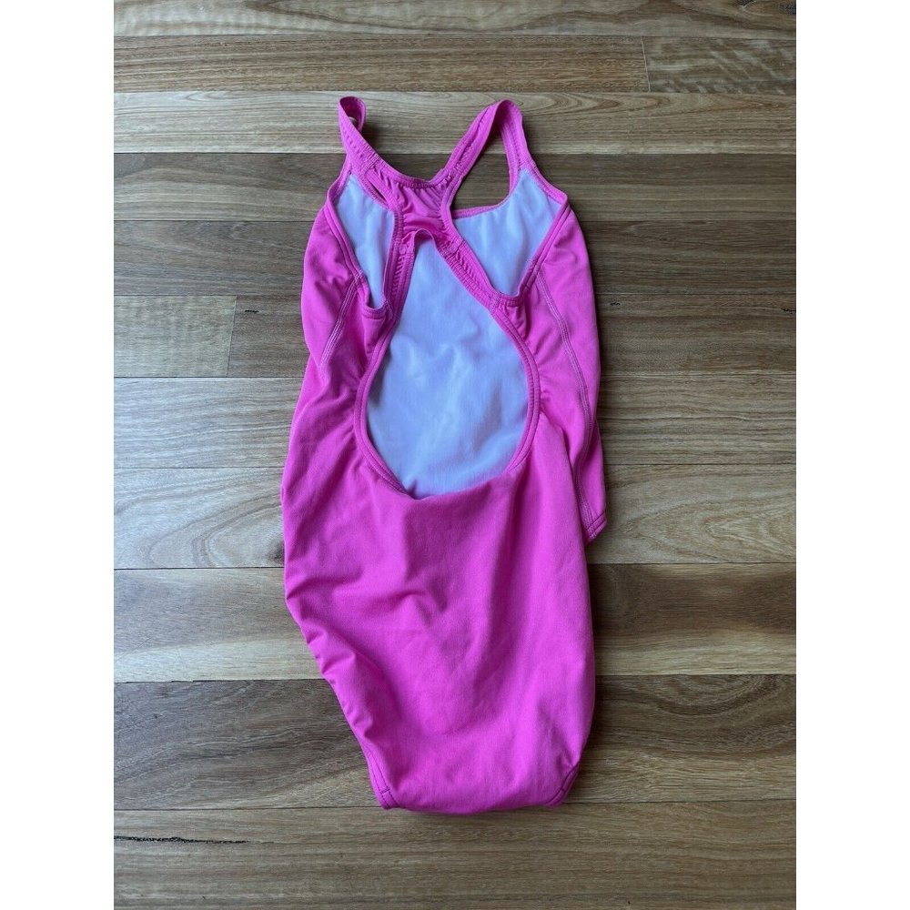 Speedo One Piece Swimsuit Endurance Hot Pink Size 10 - Picture 2 of 5